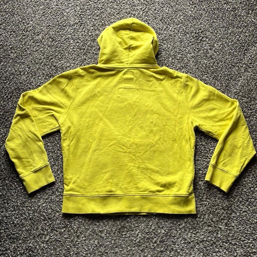 Industrial Indigo Yellow The Awakening Hoodie Mens XL Streetwear Goth Skater - Picture 4 of 7
